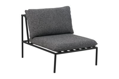 Collier midterste del Sort/Teddy Ant