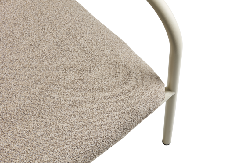 Bendt 2-personers sofa Pearl White/Teddy Beige