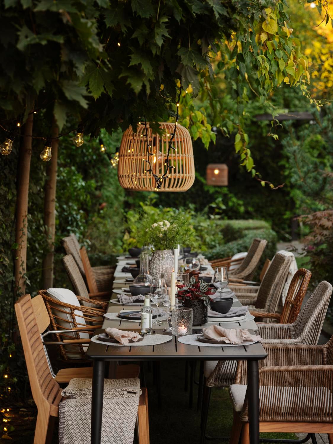 Covelo spisebordsstol Natur/hvid