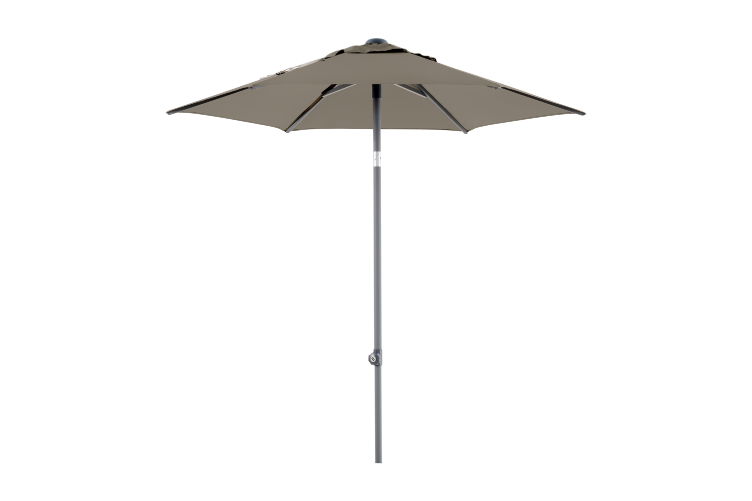 Poppi parasol Antracit/Taupe