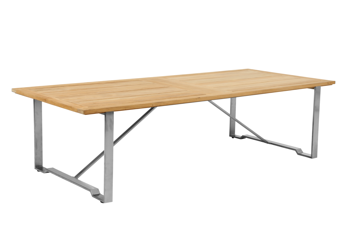 Gotland sofabord Sølv/teak