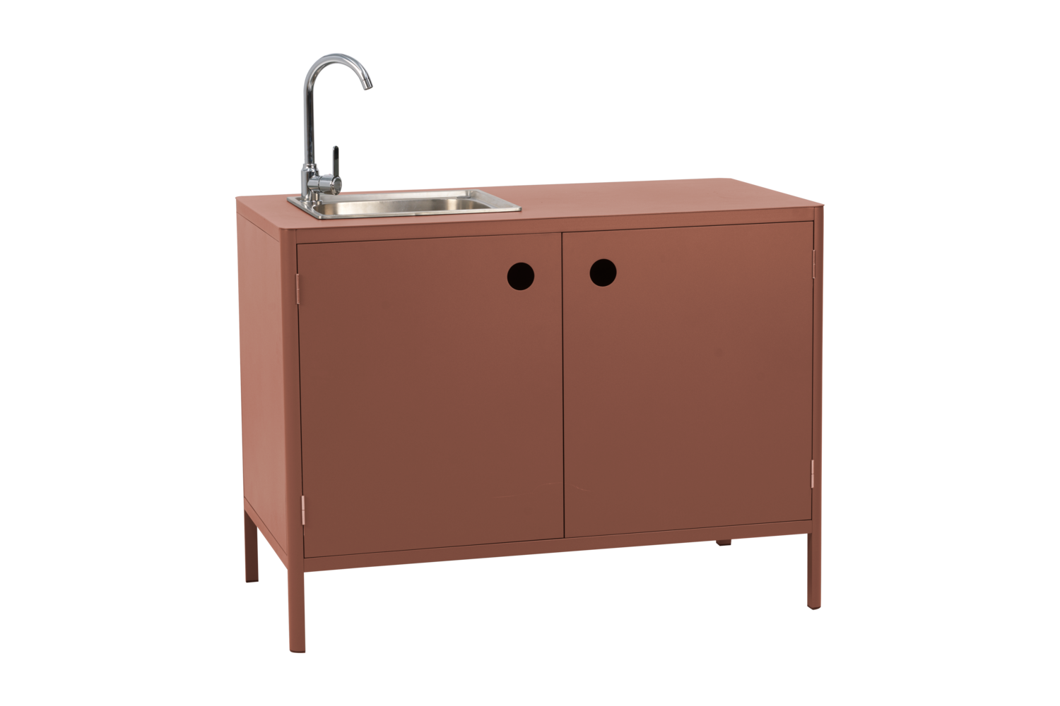 Kelia udekøkken Zin Red