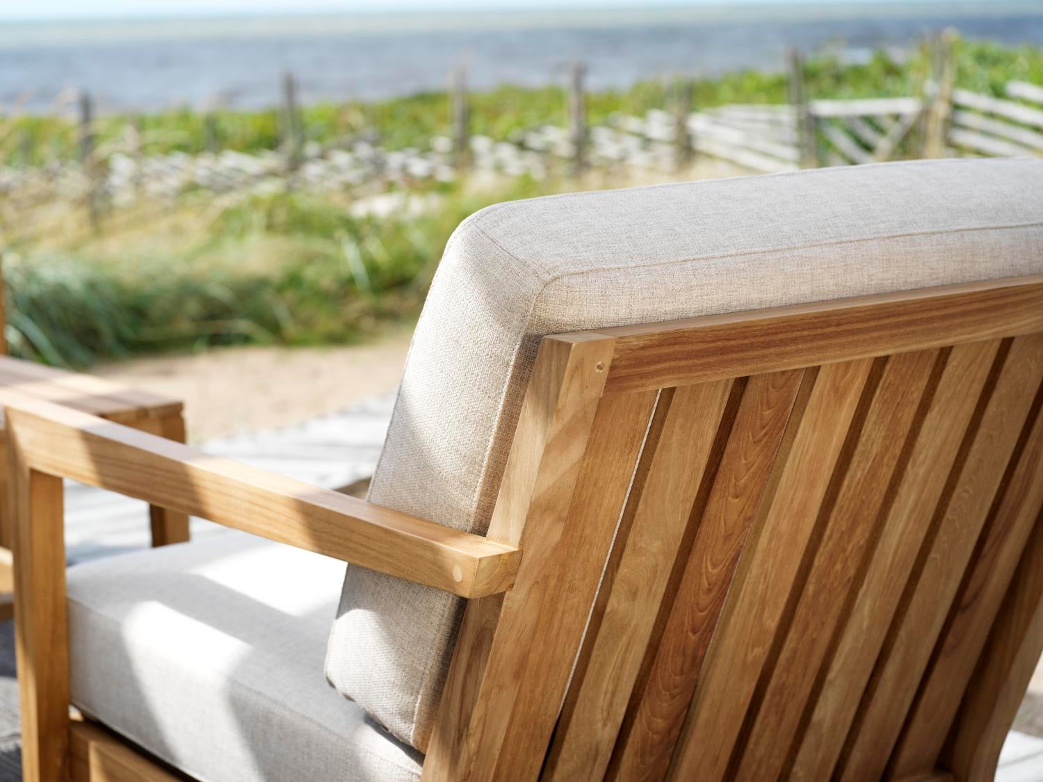 Populär lænestol Natur