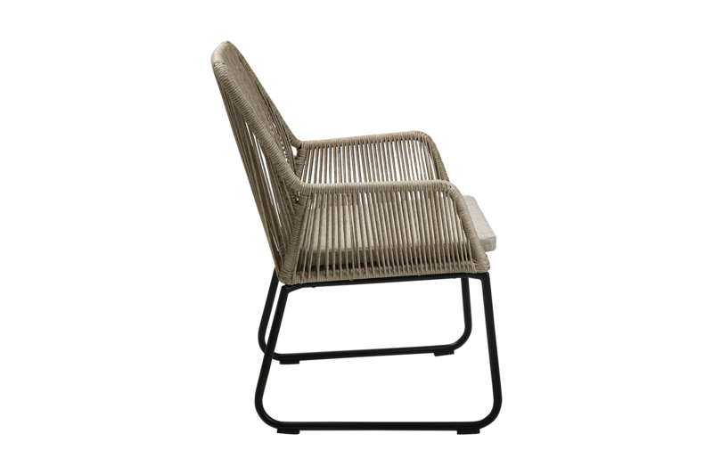 Midway stol med armlæn Beige/sand