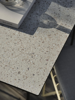 Laminate bordplade Beige/terrazzo