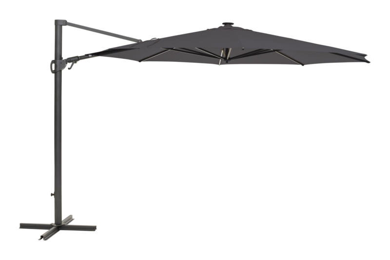 Cilento parasol Antracit/grå