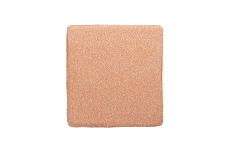 Frisk sædehynde Teddy Orange