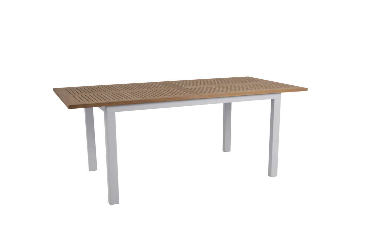 Lyon spisebord Light Grey/Teak