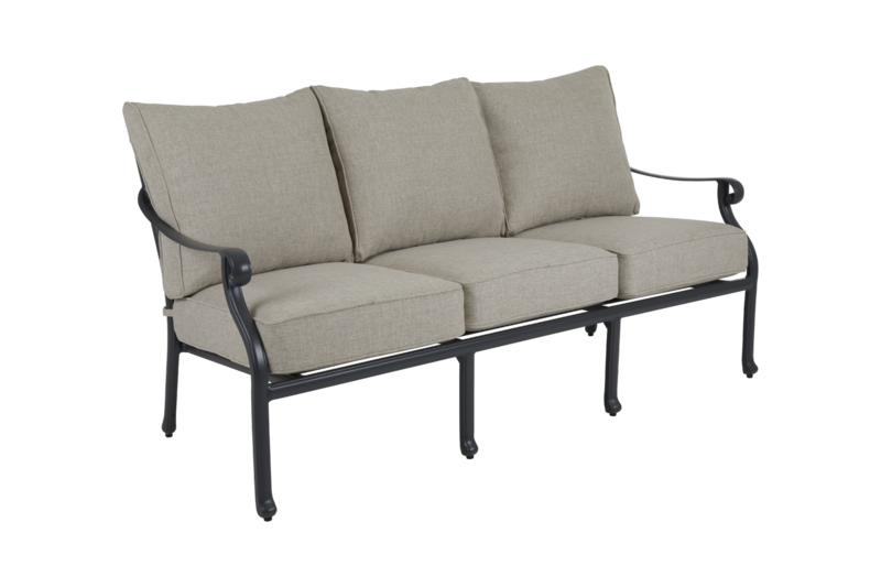 Arras 3-personers sofa Antracit/Sand