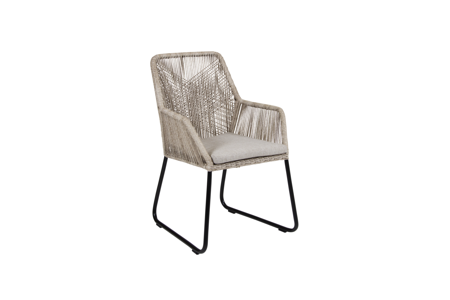 Midway stol med armlæn Beige/sand