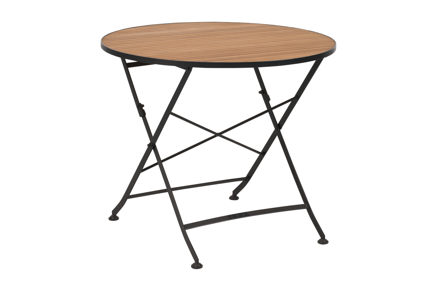 Brewer spisebord Sort/teak