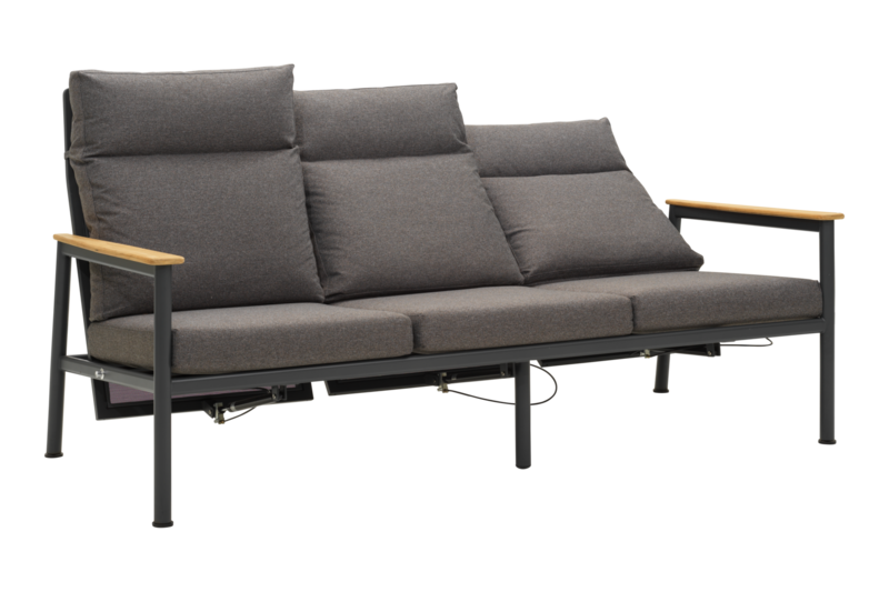 Gordon 3-personers sofa Antrasitt/Soft Dawn