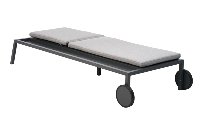 Samvaro hvileseng Antrasitt/Pearl Grey