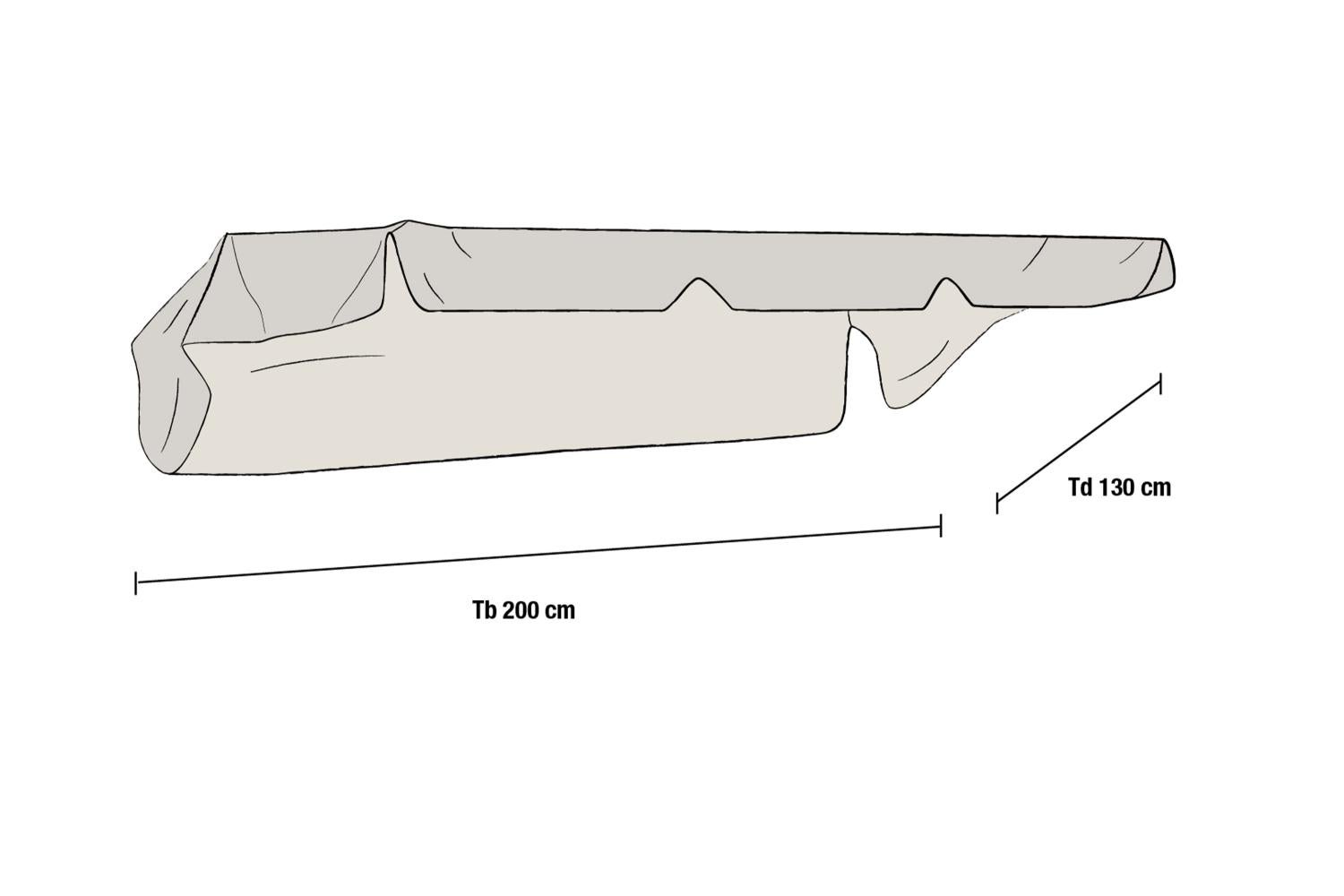 Bonn tag til hængesofa Beige