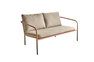 Bendt 2-personers sofa Peach/Teddy Beige