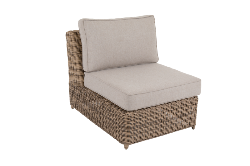 Glendon midterste del Rustic/Beige