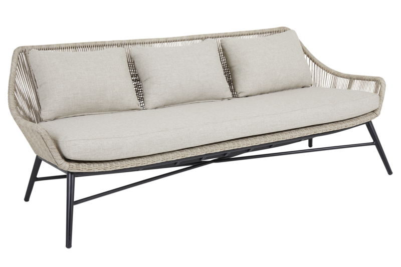 Pembroke 3-personers sofa Beige/sand