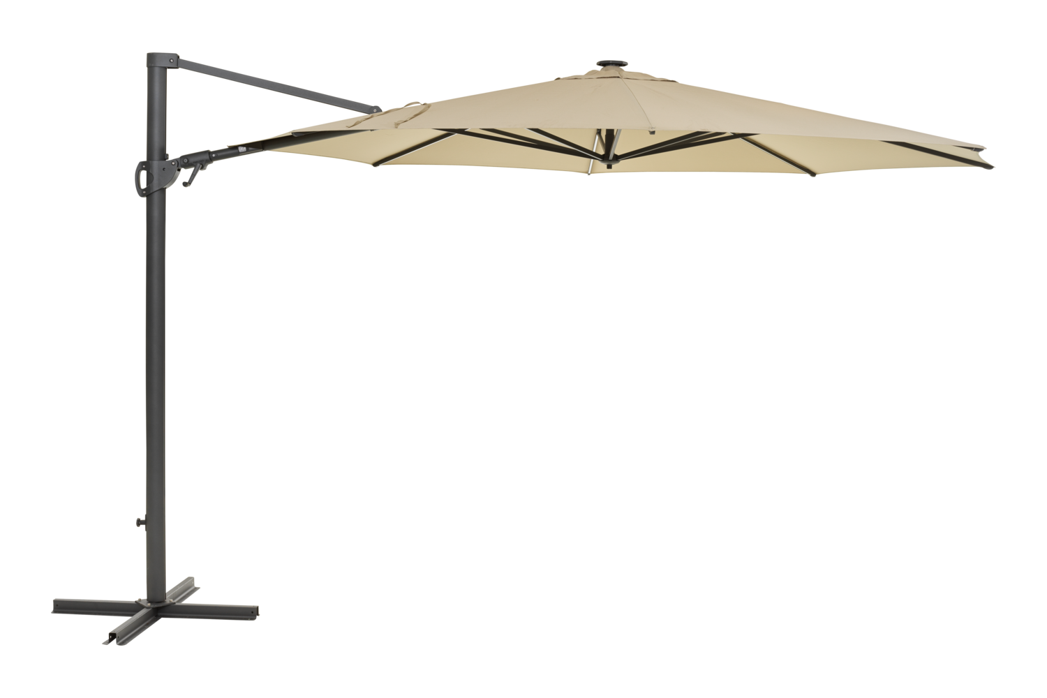 Cilento parasol Light Grey/Khaki