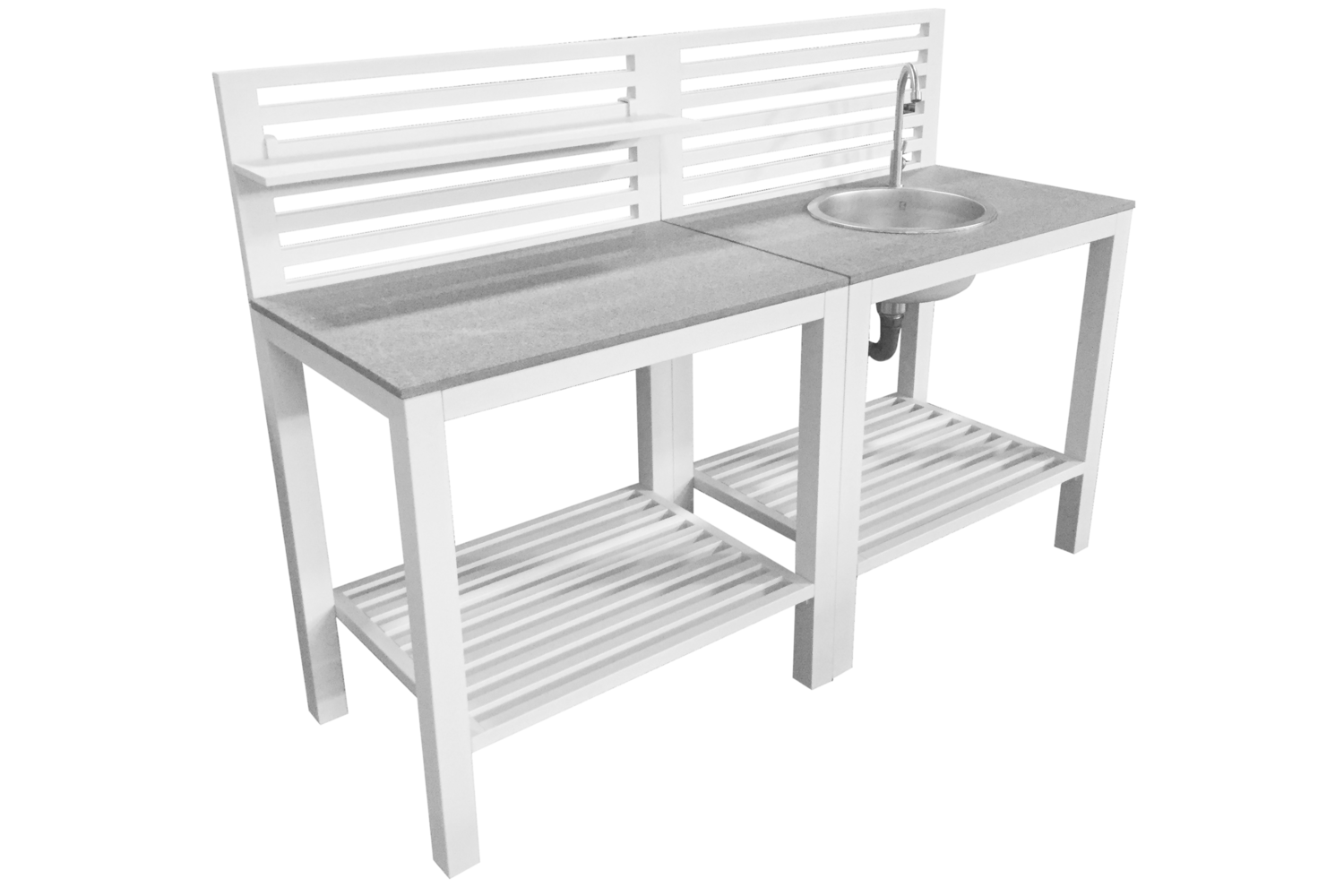 Bellac udekøkken Hvid