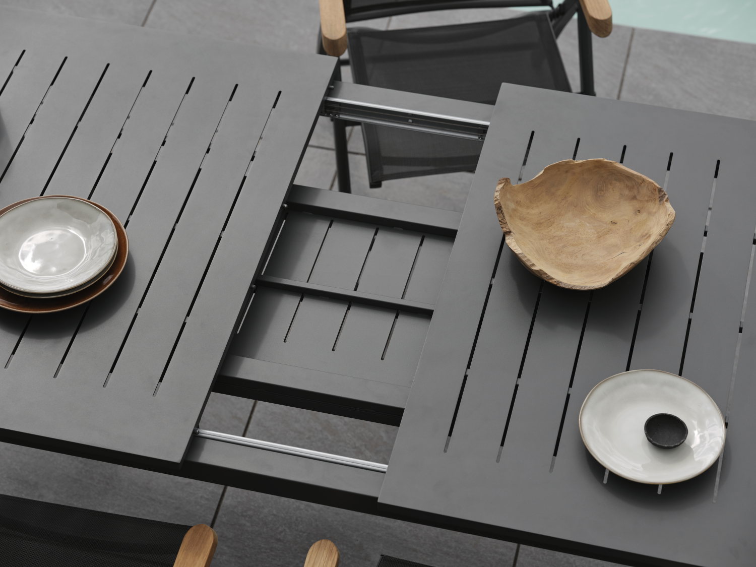 Lomma spisebord Antracit