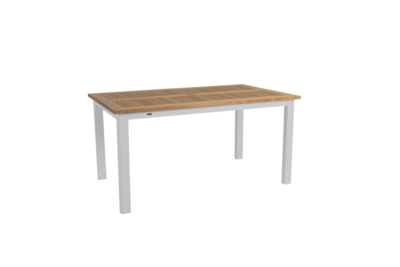 Lyon spisebord Light Grey/Teak