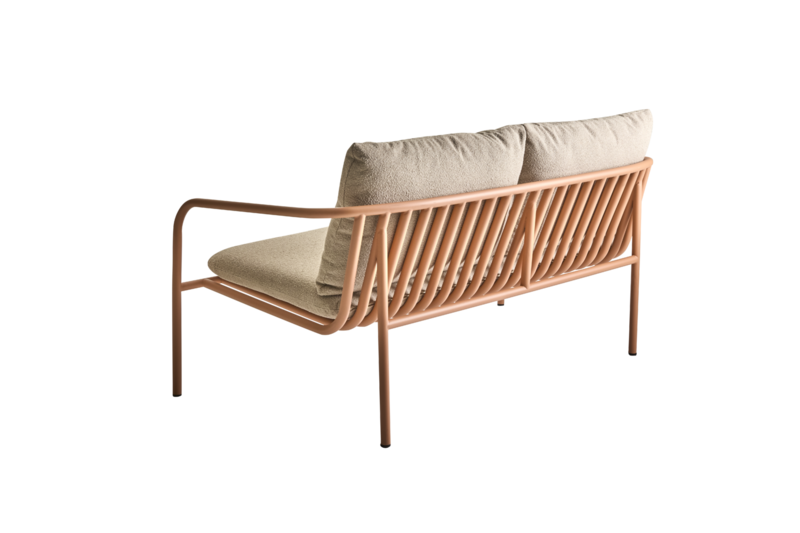 Bendt 2-personers sofa Peach/Teddy Beige