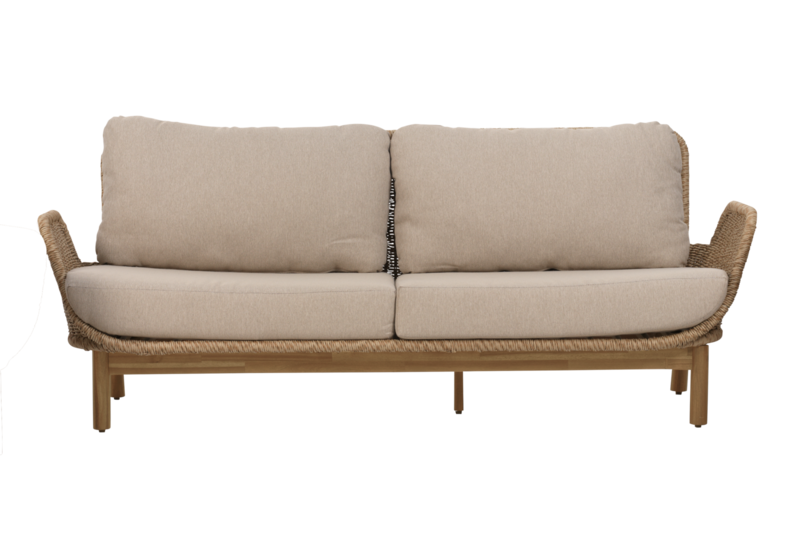 Lily 2,5 sæder sofa  Twist Straw/Plush Wheat