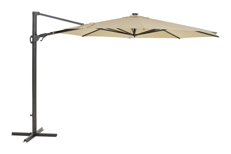 Cilento parasol Light Grey/Khaki