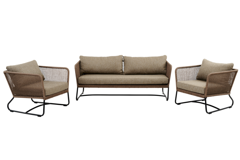 Pors 2,5-personers sofa  Natur