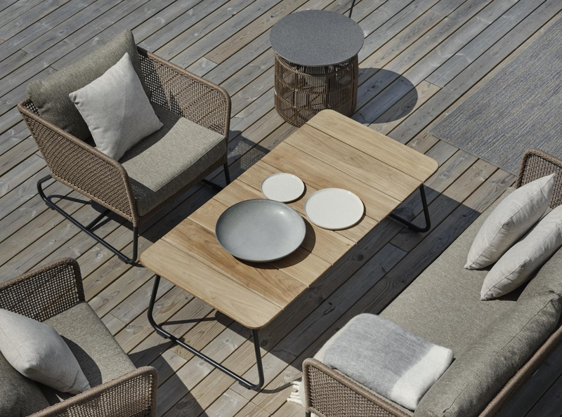 Nolli sofabord Sort/teak