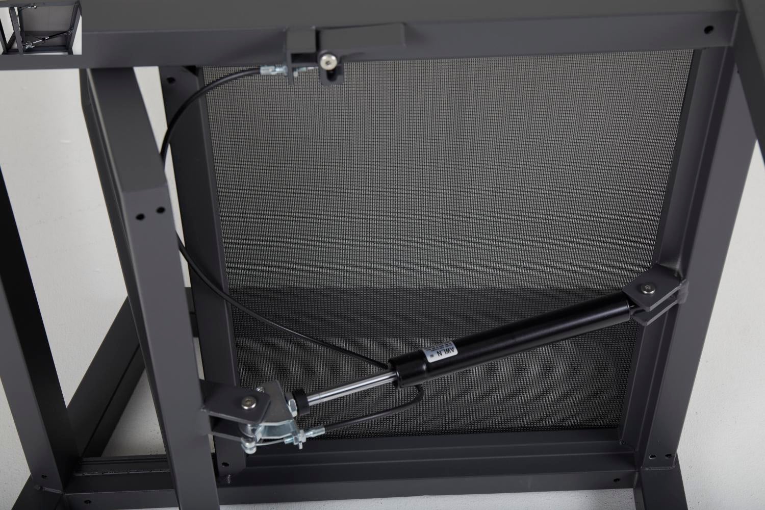 Newfort positionsstol Antracit/Sort