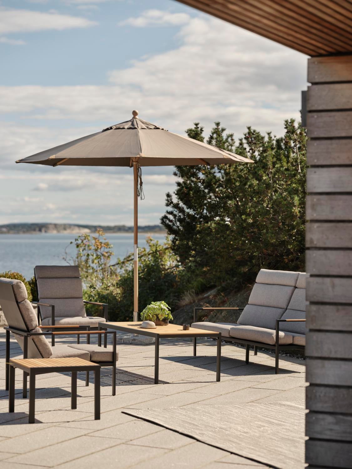 Indus 3-personers sofa Sort/beige