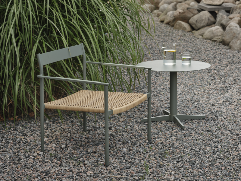 DK loungestol Nordic Green/Natur