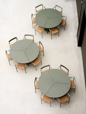 DK spisebordsstol Dusty Green/Natur