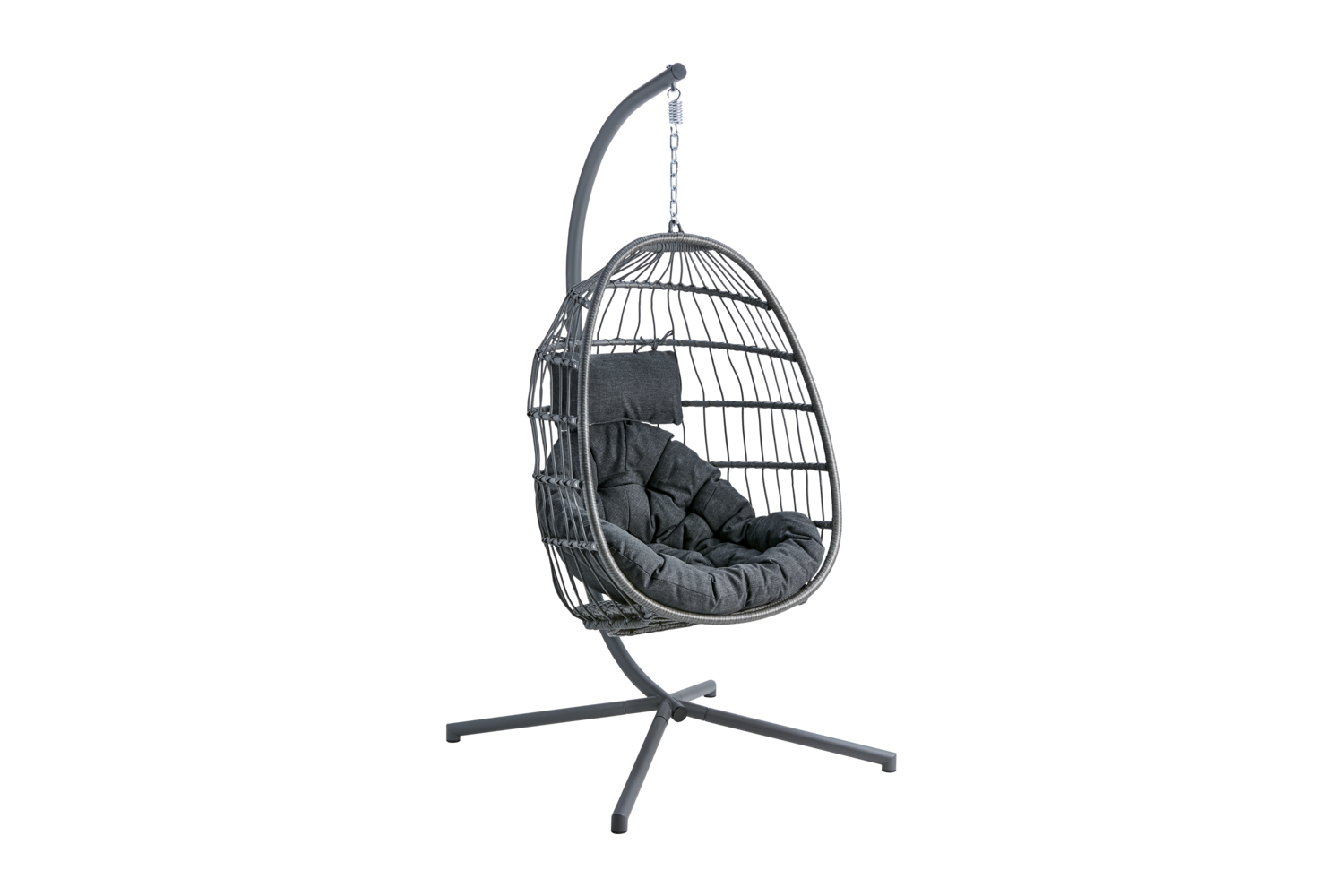 Illora hængestol Grå/grå