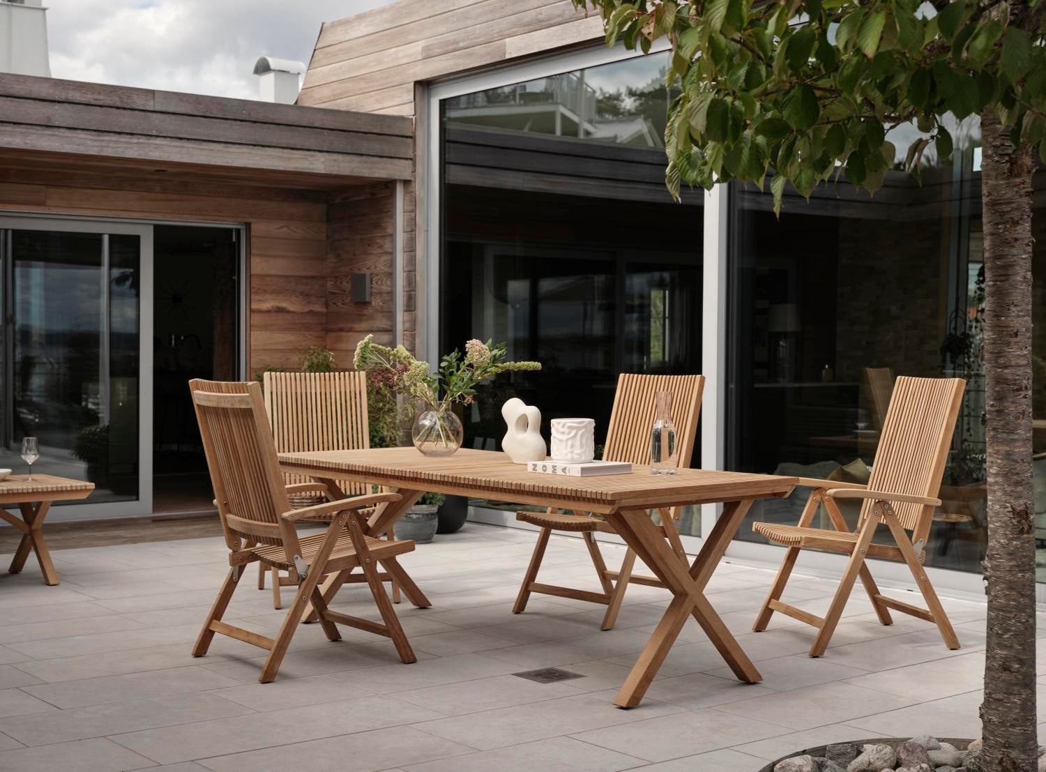 Julita positionsstol Natur