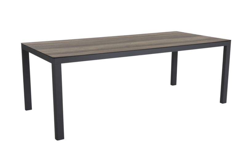 Rodez 209x95 table base anthr