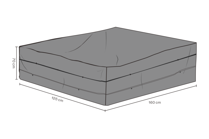 Möbelskydd sofa Black-Breathable