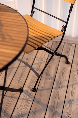 Brewer spisebordsstol Sort/teak