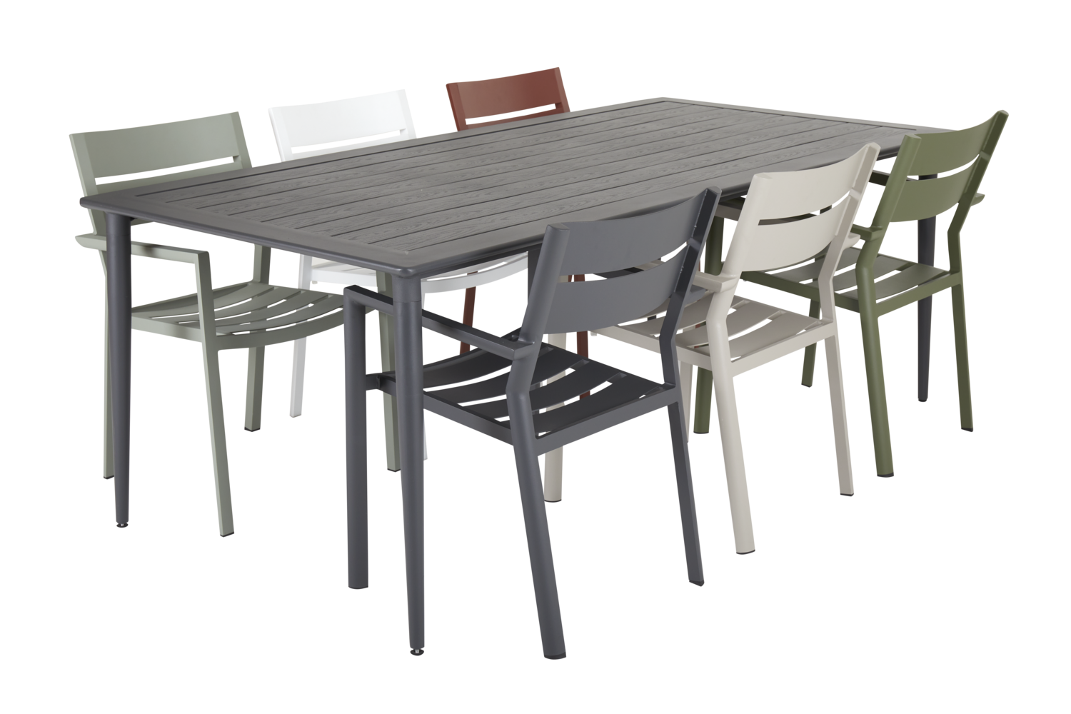 Nimes spisebord Antracit