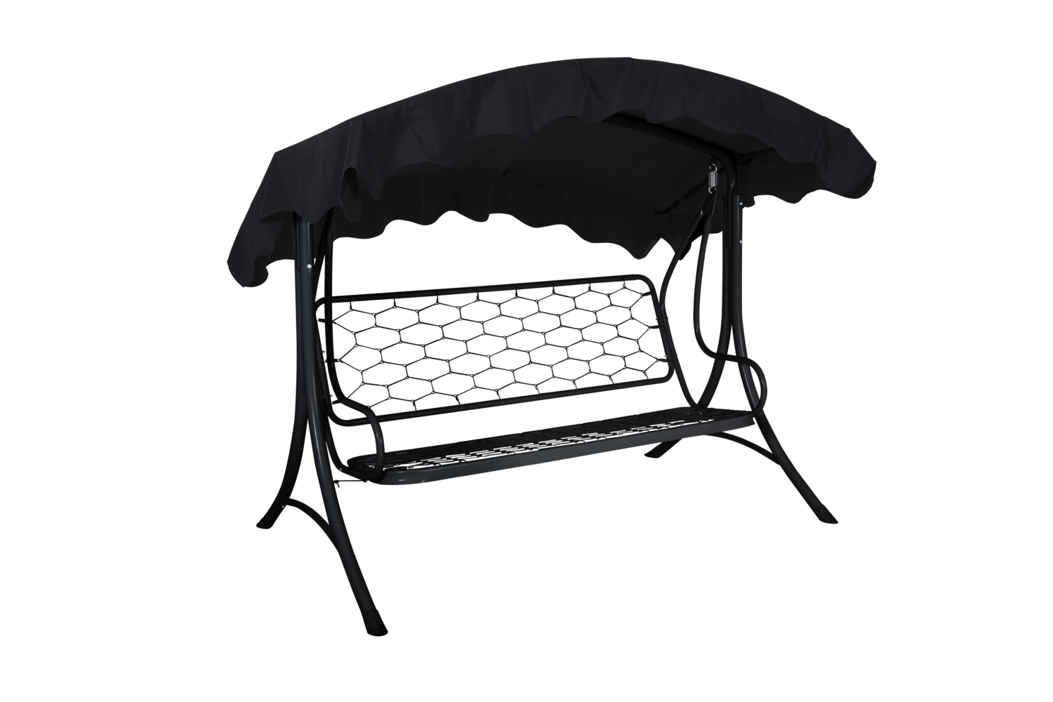 Prag hængesofa Sort