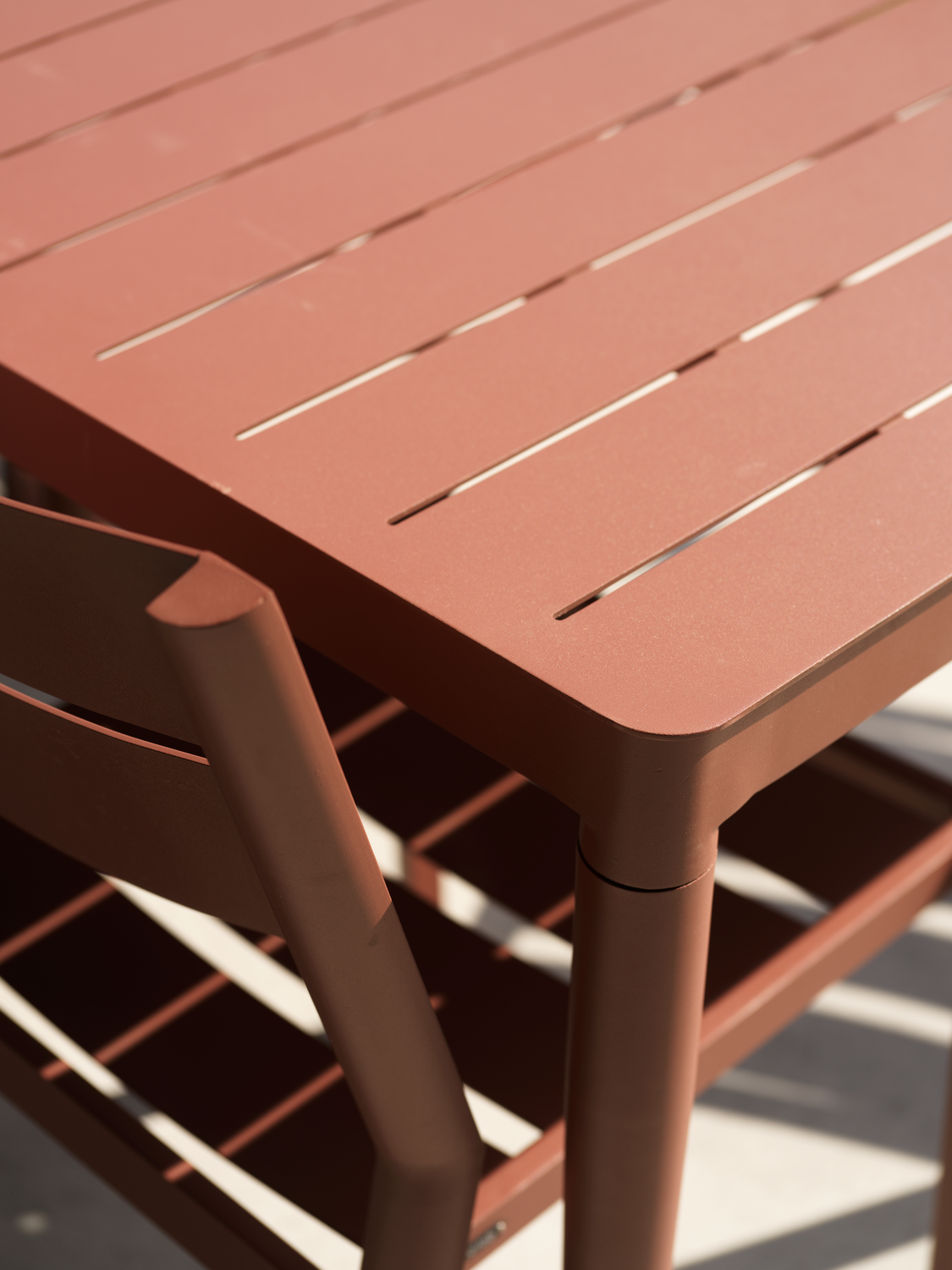 Delia spisebordsstol Zin Red