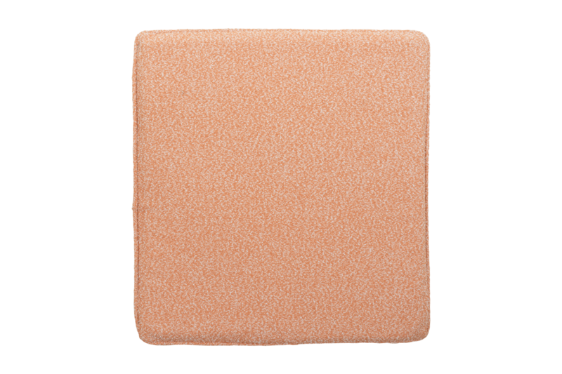 Frisk sædehynde Teddy Orange