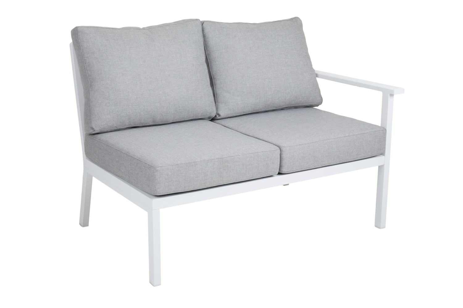 Samvaro High endestykke Hvid/Pearl grey