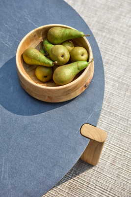 Domino sofabord Antracit/Teak
