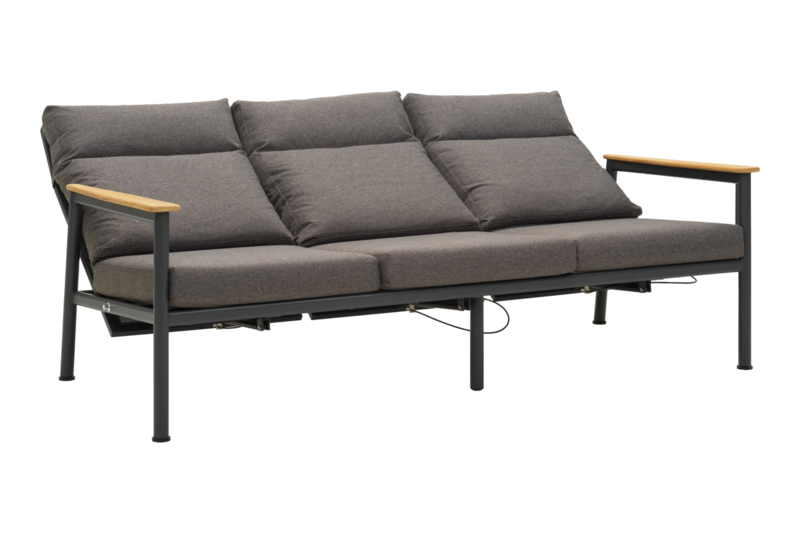 Gordon 3-personers sofa Antrasitt/Soft Dawn