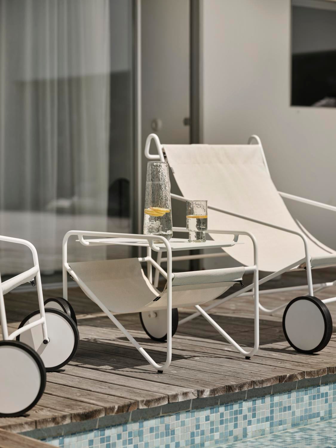 Poul Chair loungestol White_Offwhite