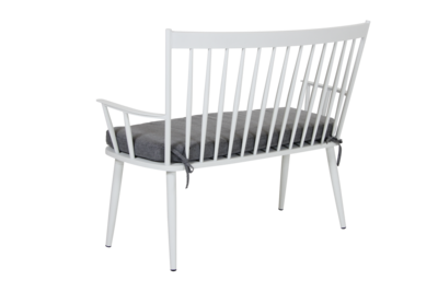 Alvena 2-personers sofa Hvid