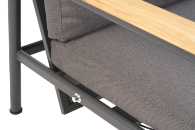 Gordon 3-personers sofa Antrasitt/Soft Dawn