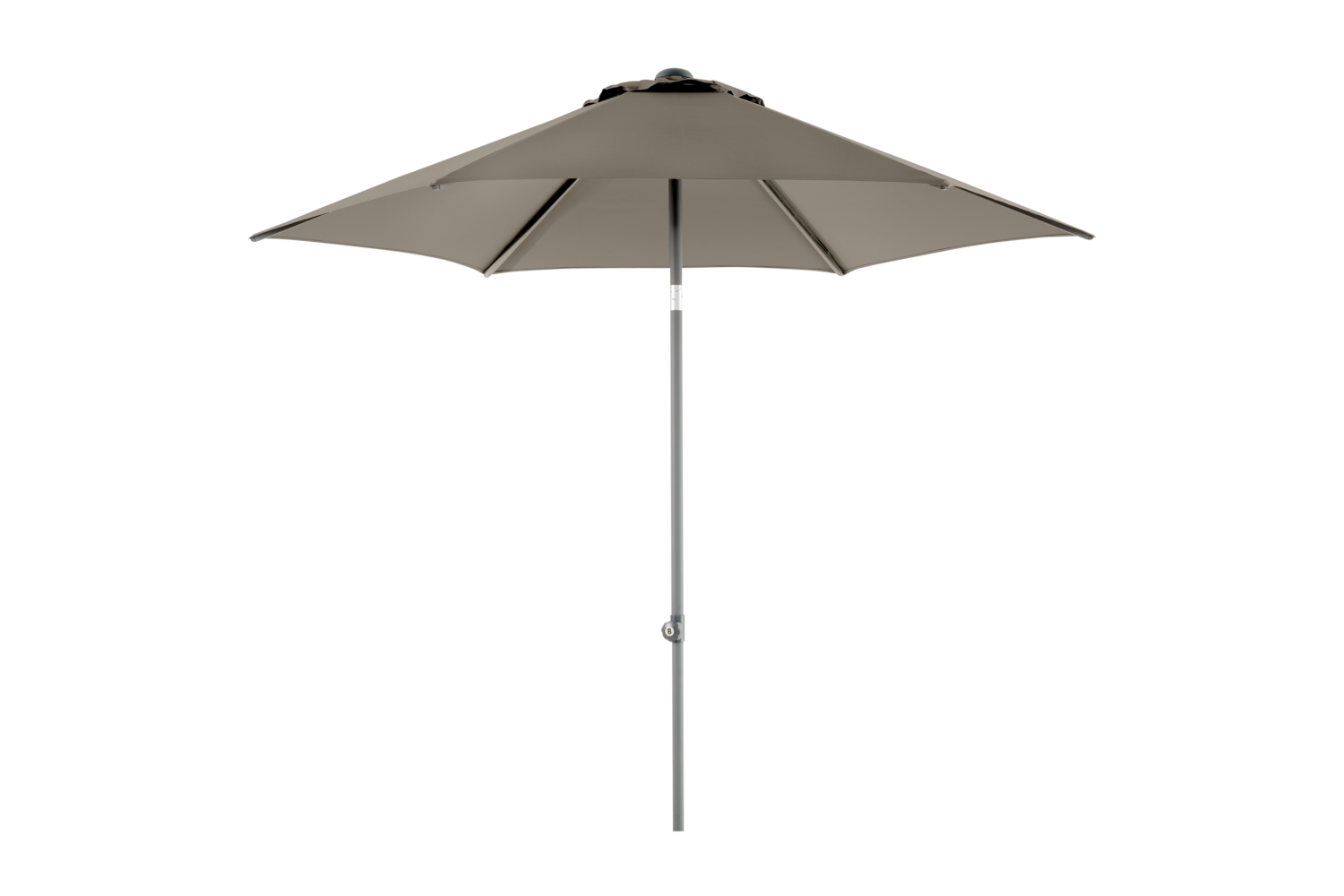 Poppi parasol Antracit/Taupe